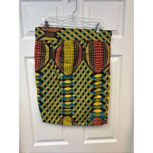 African Patterned Skirt